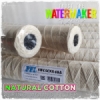 natural cotton string wound filter cartridge  medium